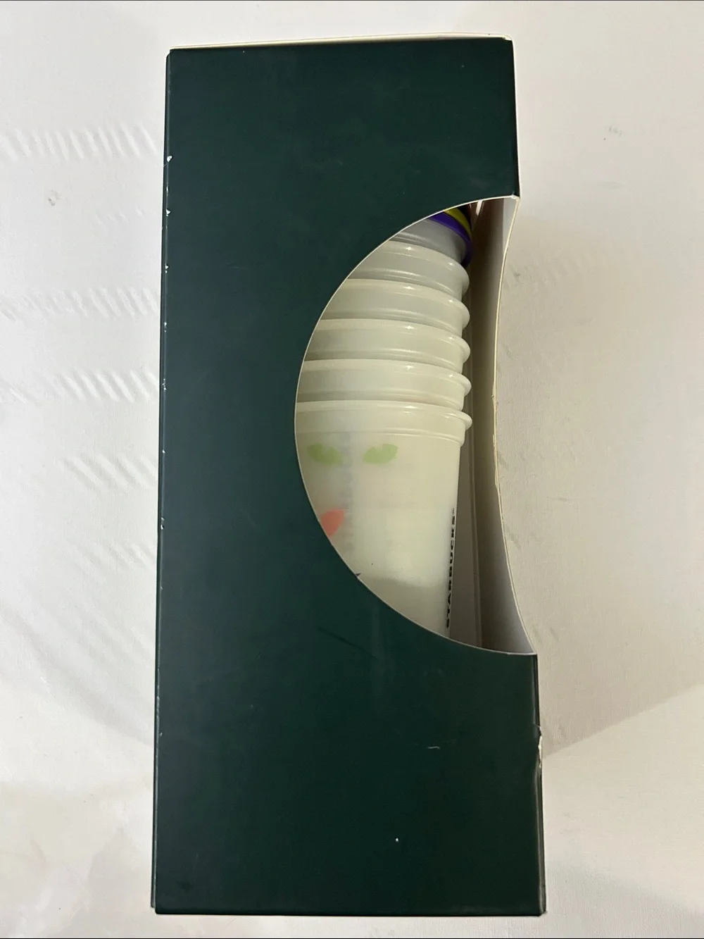 BNIB Starbucks Halloween Reusable Hot Cups that Glow-In-The-Dark